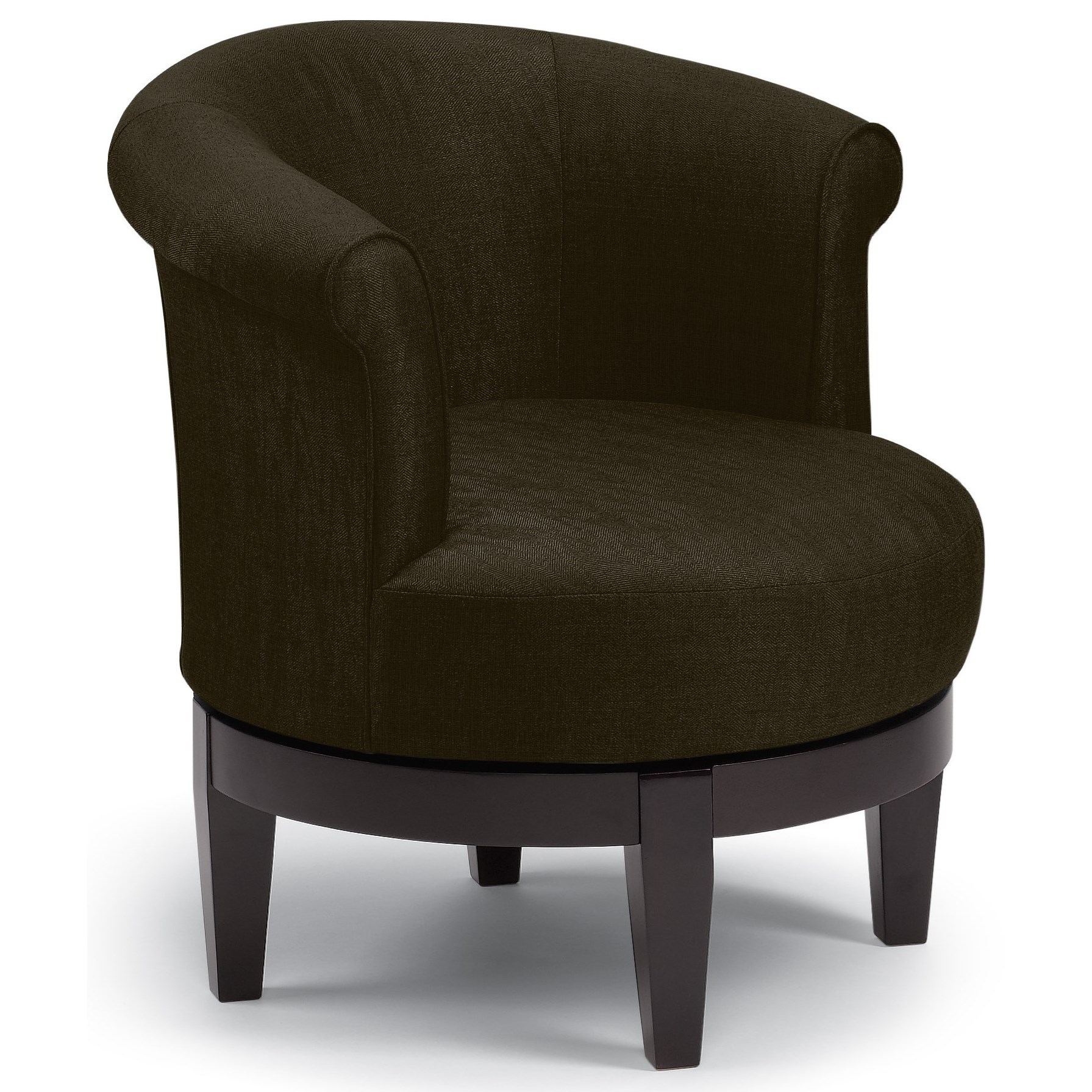 Attica swivel hot sale barrel chair